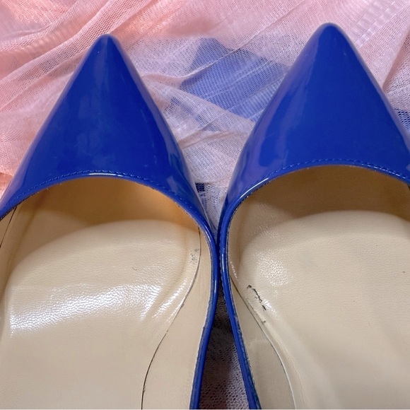 Christian Louboutin Pumps Blue, yellow and Red High Heels - Picture 3 of 17